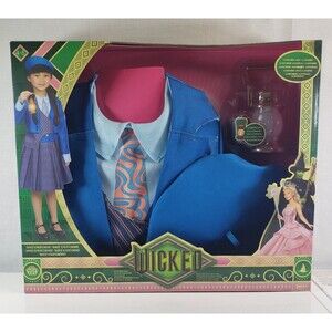 WICKED Shiz University Uniform Costume Hat Lantern Light Up Girls 4-6X Dress Up